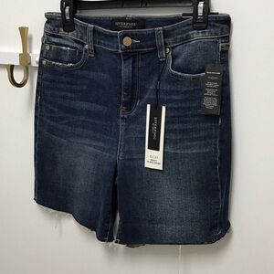 Liverpool Women's Dark Wash Denim Shorts